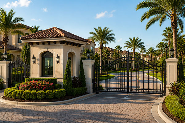 Gated HOA Community
