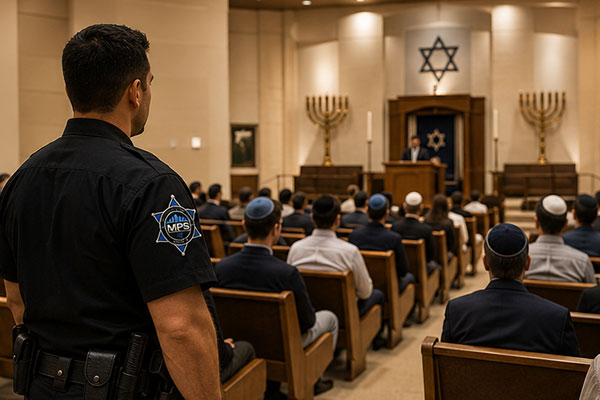 Large synagogue security services in SW Florida