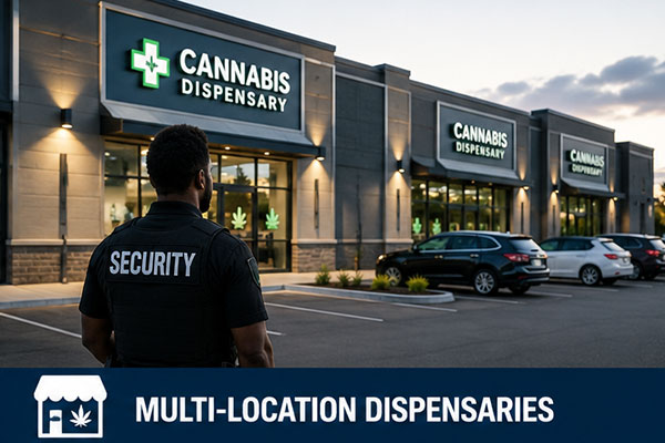 Multi-location dispensary security in SW Florida