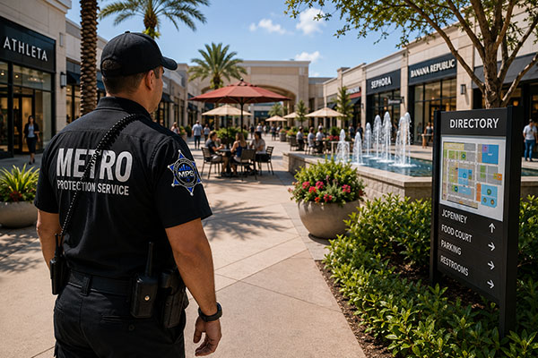 Shopping center security